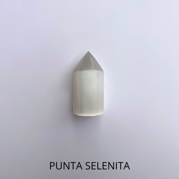 Punta de selenita